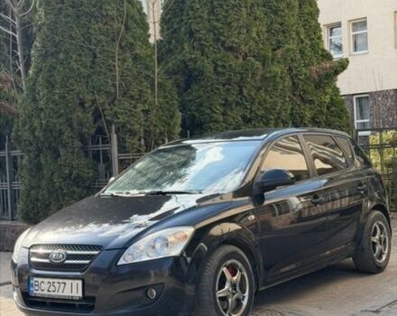 Черный Киа Сид, объемом двигателя 1.4 л и пробегом 261 тыс. км за 4500 $, фото 1 на Automoto.ua