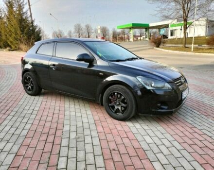 Черный Киа Сид, объемом двигателя 1.4 л и пробегом 185 тыс. км за 5650 $, фото 1 на Automoto.ua