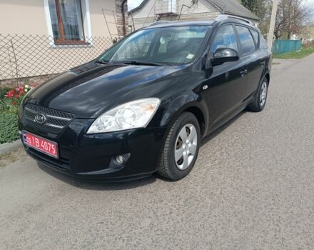 Черный Киа Сид, объемом двигателя 1.6 л и пробегом 214 тыс. км за 4550 $, фото 1 на Automoto.ua