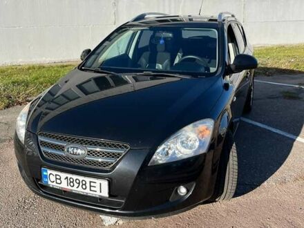 Черный Киа Сид, объемом двигателя 2 л и пробегом 187 тыс. км за 7000 $, фото 1 на Automoto.ua
