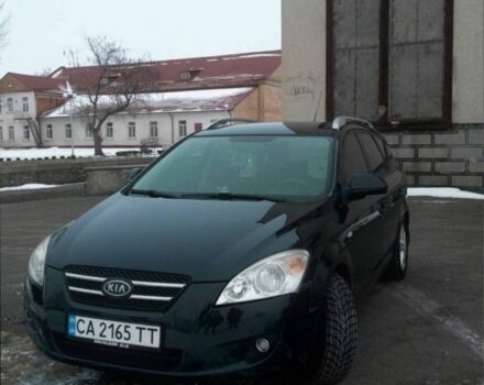 Чорний Кіа Сід, об'ємом двигуна 2 л та пробігом 260 тис. км за 5900 $, фото 1 на Automoto.ua