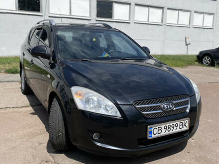 Кіа Сід 2008 у Чернігові на Automoto.ua Чорний Кіа Сід, об'ємом двигуна 1.6 л та пробігом 240 тис. км за 6800 $, фото 1 на Automoto.ua