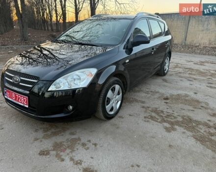 Черный Киа Сид, объемом двигателя 1.6 л и пробегом 186 тыс. км за 6400 $, фото 1 на Automoto.ua