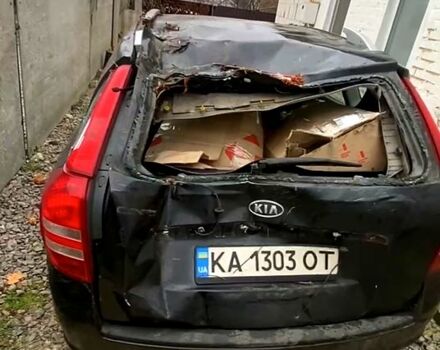 Черный Киа Сид, объемом двигателя 1.6 л и пробегом 246 тыс. км за 2700 $, фото 1 на Automoto.ua