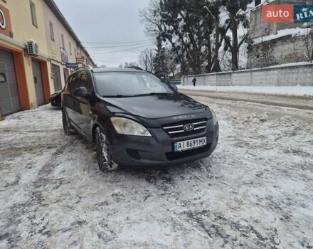 Чорний Кіа Сід, об'ємом двигуна 1.6 л та пробігом 218 тис. км за 5750 $, фото 1 на Automoto.ua