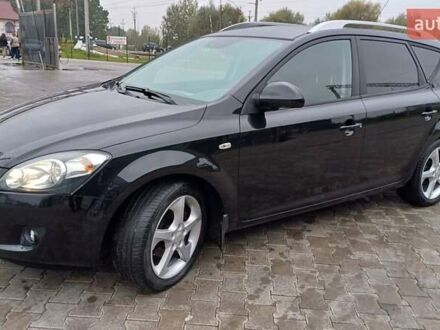 Черный Киа Сид, объемом двигателя 2 л и пробегом 195 тыс. км за 6499 $, фото 1 на Automoto.ua