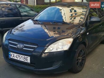 Черный Киа Сид, объемом двигателя 1.59 л и пробегом 225 тыс. км за 4300 $, фото 1 на Automoto.ua
