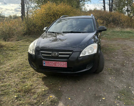 Черный Киа Сид, объемом двигателя 1.6 л и пробегом 222 тыс. км за 5400 $, фото 1 на Automoto.ua