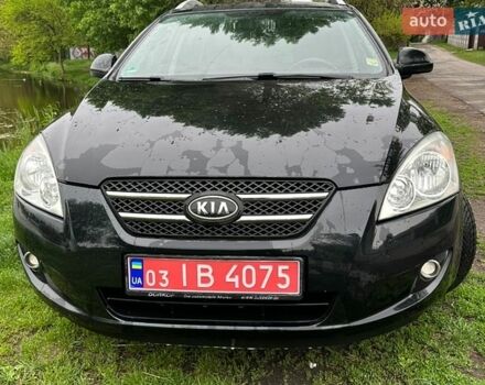 Черный Киа Сид, объемом двигателя 1.6 л и пробегом 215 тыс. км за 5800 $, фото 1 на Automoto.ua