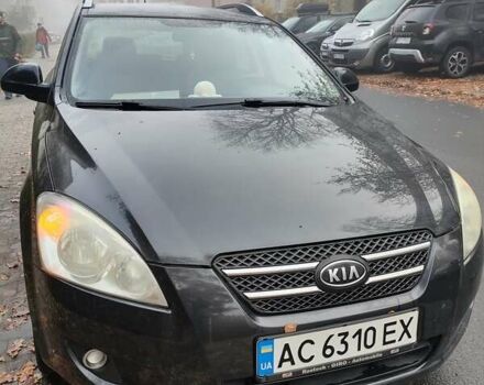 Черный Киа Сид, объемом двигателя 1.59 л и пробегом 220 тыс. км за 6300 $, фото 1 на Automoto.ua