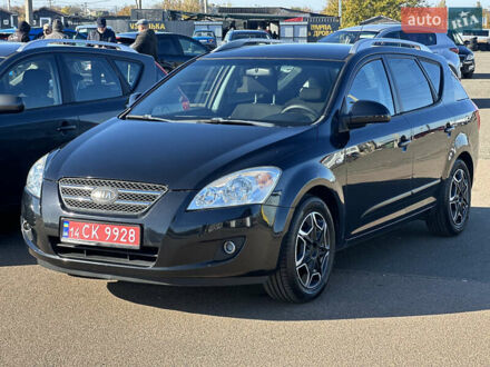 Черный Киа Сид, объемом двигателя 1.4 л и пробегом 182 тыс. км за 6200 $, фото 1 на Automoto.ua
