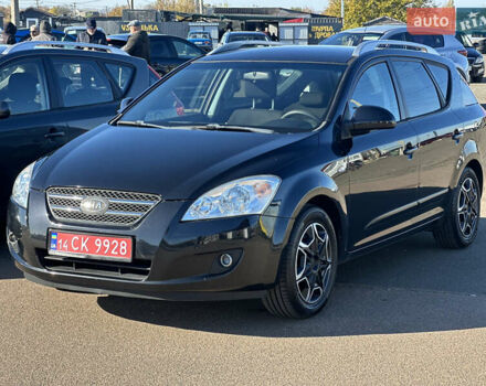 Черный Киа Сид, объемом двигателя 1.4 л и пробегом 182 тыс. км за 6200 $, фото 1 на Automoto.ua