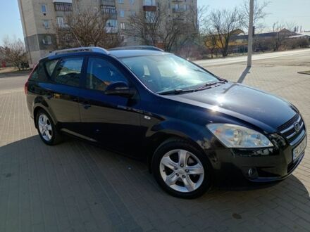 Черный Киа Сид, объемом двигателя 1.6 л и пробегом 232 тыс. км за 6300 $, фото 1 на Automoto.ua