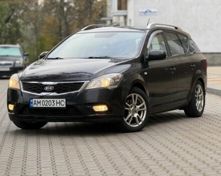 Черный Киа Сид, объемом двигателя 1.6 л и пробегом 309 тыс. км за 5800 $, фото 1 на Automoto.ua