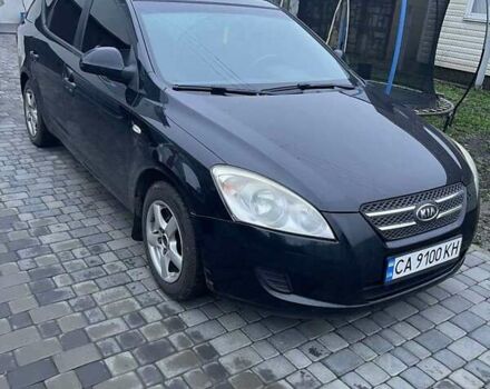 Черный Киа Сид, объемом двигателя 1.4 л и пробегом 175 тыс. км за 5800 $, фото 1 на Automoto.ua