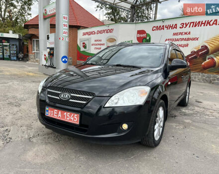 Черный Киа Сид, объемом двигателя 1.6 л и пробегом 197 тыс. км за 6100 $, фото 1 на Automoto.ua