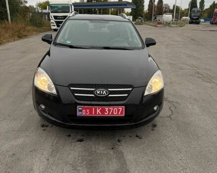 Черный Киа Сид, объемом двигателя 1.4 л и пробегом 185 тыс. км за 6200 $, фото 1 на Automoto.ua