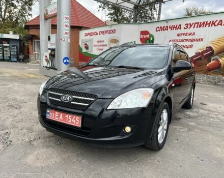 Черный Киа Сид, объемом двигателя 1.6 л и пробегом 197 тыс. км за 6100 $, фото 1 на Automoto.ua