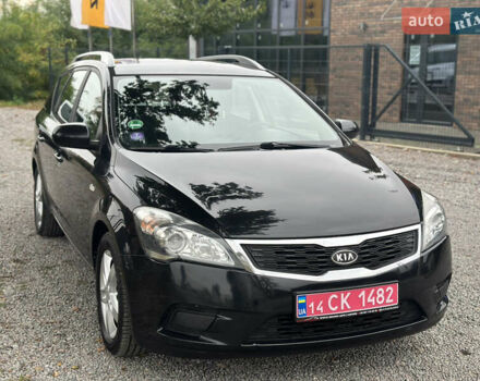 Черный Киа Сид, объемом двигателя 1.4 л и пробегом 224 тыс. км за 6200 $, фото 1 на Automoto.ua