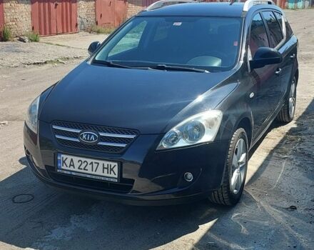 Черный Киа Сид, объемом двигателя 1.6 л и пробегом 257 тыс. км за 5800 $, фото 1 на Automoto.ua