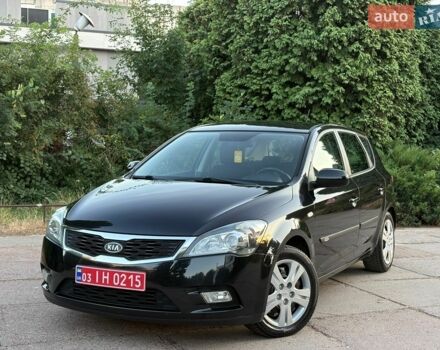Черный Киа Сид, объемом двигателя 1.4 л и пробегом 191 тыс. км за 6300 $, фото 1 на Automoto.ua
