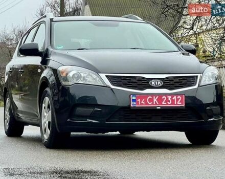 Черный Киа Сид, объемом двигателя 1.4 л и пробегом 153 тыс. км за 6550 $, фото 1 на Automoto.ua