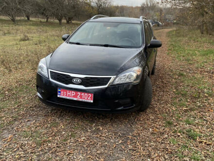 Черный Киа Сид, объемом двигателя 1.4 л и пробегом 205 тыс. км за 6300 $, фото 1 на Automoto.ua