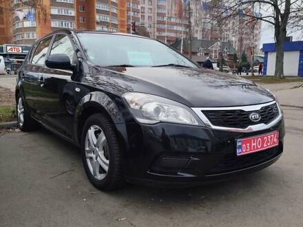 Черный Киа Сид, объемом двигателя 1.4 л и пробегом 215 тыс. км за 6000 $, фото 1 на Automoto.ua