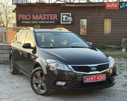 Черный Киа Сид, объемом двигателя 1.4 л и пробегом 195 тыс. км за 6500 $, фото 1 на Automoto.ua