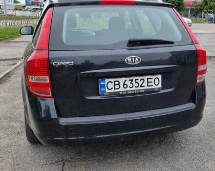 Черный Киа Сид, объемом двигателя 1.4 л и пробегом 230 тыс. км за 6500 $, фото 1 на Automoto.ua
