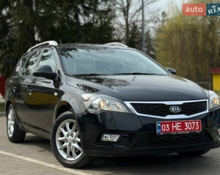 Чорний Кіа Сід, об'ємом двигуна 1.6 л та пробігом 163 тис. км за 9600 $, фото 1 на Automoto.ua