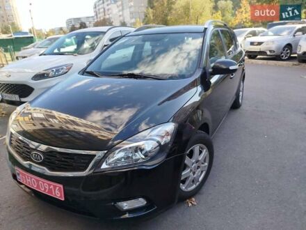 Черный Киа Сид, объемом двигателя 1.6 л и пробегом 215 тыс. км за 6200 $, фото 1 на Automoto.ua