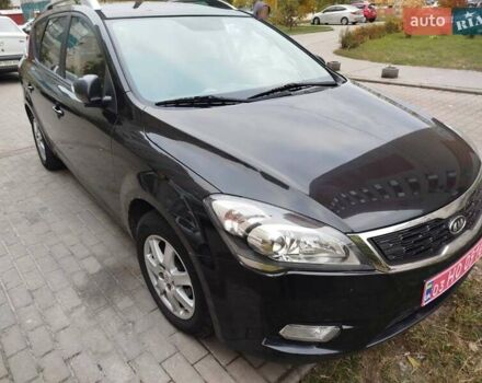 Черный Киа Сид, объемом двигателя 1.6 л и пробегом 216 тыс. км за 5650 $, фото 1 на Automoto.ua