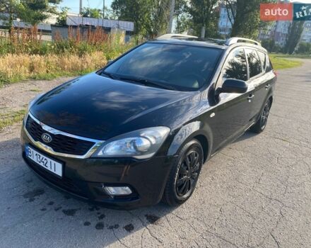 Черный Киа Сид, объемом двигателя 1.58 л и пробегом 248 тыс. км за 7200 $, фото 1 на Automoto.ua