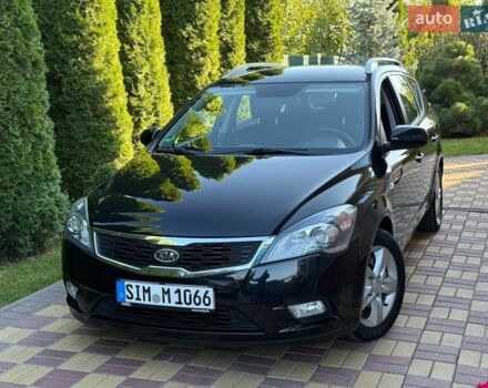 Черный Киа Сид, объемом двигателя 1.6 л и пробегом 195 тыс. км за 7650 $, фото 1 на Automoto.ua