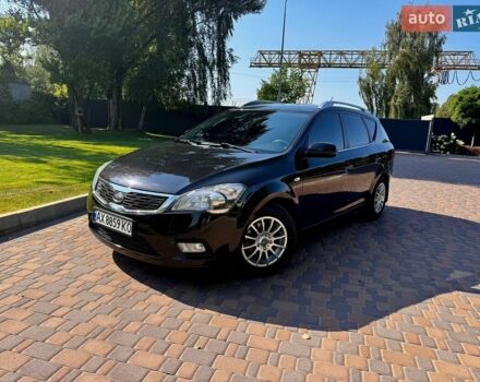 Чорний Кіа Сід, об'ємом двигуна 1.4 л та пробігом 189 тис. км за 6750 $, фото 1 на Automoto.ua