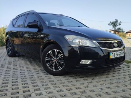 Черный Киа Сид, объемом двигателя 1.6 л и пробегом 242 тыс. км за 7930 $, фото 1 на Automoto.ua
