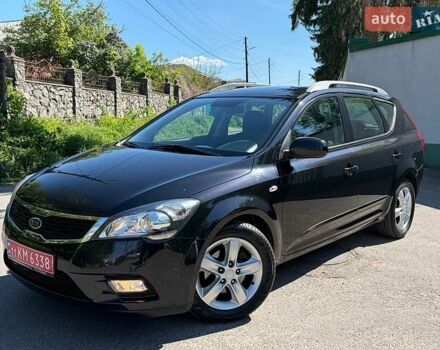Черный Киа Сид, объемом двигателя 1.4 л и пробегом 194 тыс. км за 6990 $, фото 1 на Automoto.ua