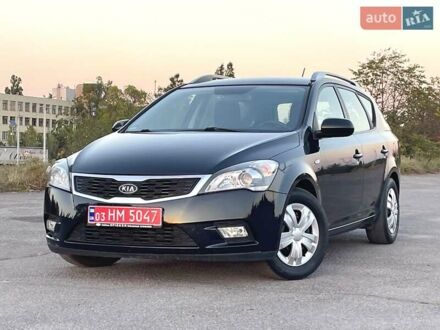 Чорний Кіа Сід, об'ємом двигуна 1.4 л та пробігом 181 тис. км за 7700 $, фото 1 на Automoto.ua