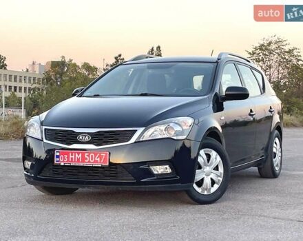 Чорний Кіа Сід, об'ємом двигуна 1.4 л та пробігом 181 тис. км за 7700 $, фото 1 на Automoto.ua