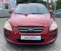 Красный Киа Сид, объемом двигателя 1.6 л и пробегом 200 тыс. км за 5500 $, фото 1 на Automoto.ua
