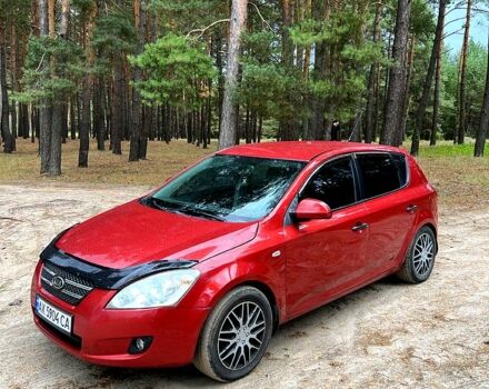 Красный Киа Сид, объемом двигателя 1.6 л и пробегом 236 тыс. км за 4500 $, фото 2 на Automoto.ua