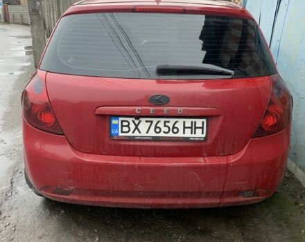 Красный Киа Сид, объемом двигателя 1.6 л и пробегом 270 тыс. км за 4900 $, фото 4 на Automoto.ua