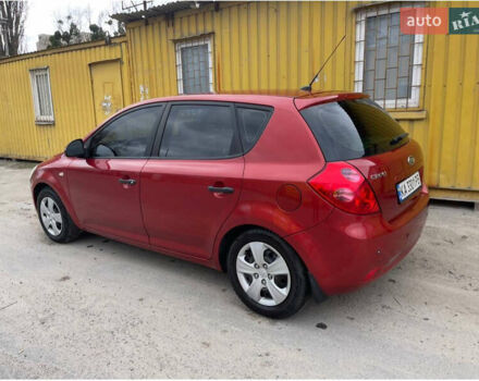 Красный Киа Сид, объемом двигателя 1.59 л и пробегом 180 тыс. км за 6500 $, фото 9 на Automoto.ua