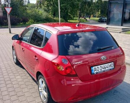 Красный Киа Сид, объемом двигателя 1.6 л и пробегом 227 тыс. км за 4400 $, фото 2 на Automoto.ua