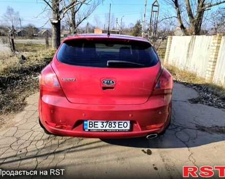 Красный Киа Сид, объемом двигателя 2 л и пробегом 220 тыс. км за 5000 $, фото 7 на Automoto.ua