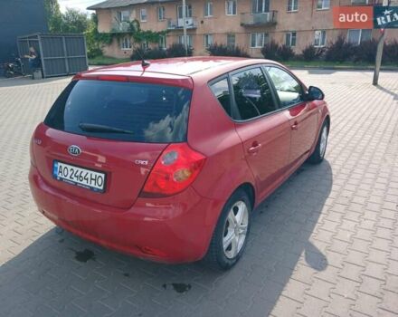 Красный Киа Сид, объемом двигателя 1.6 л и пробегом 227 тыс. км за 4400 $, фото 5 на Automoto.ua