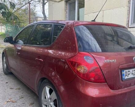Красный Киа Сид, объемом двигателя 1.6 л и пробегом 232 тыс. км за 5400 $, фото 6 на Automoto.ua