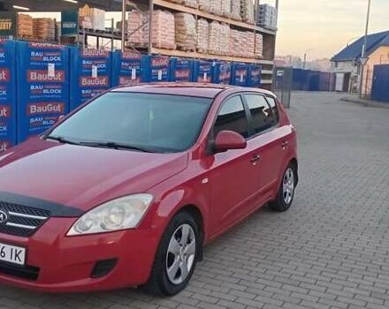 Красный Киа Сид, объемом двигателя 1.4 л и пробегом 198 тыс. км за 4400 $, фото 12 на Automoto.ua