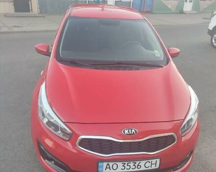 Красный Киа Сид, объемом двигателя 1.59 л и пробегом 141 тыс. км за 10500 $, фото 1 на Automoto.ua